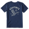 Delta Blue - Kid's Camo Duck Short Sleeve Premium Tee