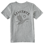 Kid's Camo Duck Short Sleeve Premium Tee - Levitate
