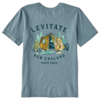 Kid's Trippy Camp Short Sleeve Premium Tee - Levitate