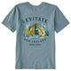 Walden Blue - Kid's Trippy Camp Short Sleeve Premium Tee