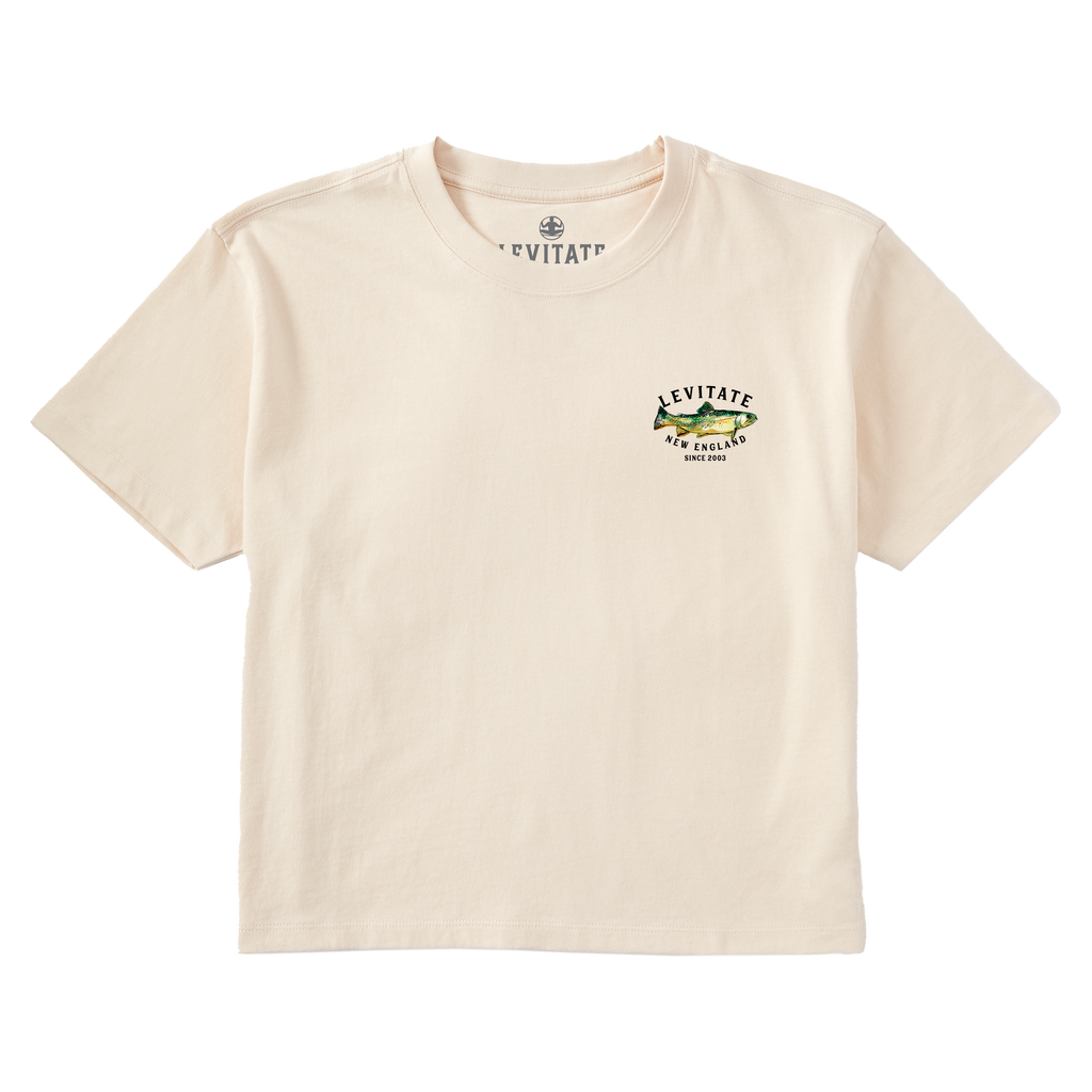 Women's Trippy Trout Short Sleeve Premium Tee - Levitate