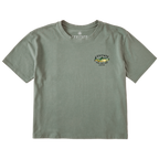 Women's Trippy Trout Short Sleeve Premium Tee - Levitate