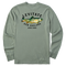 Eucalyptus - Men's Trippy Trout Long Sleeve Premium Tee