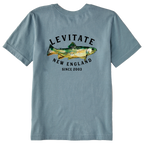 Kid's Trippy Trout Short Sleeve Premium Tee - Levitate