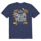 Delta Blue - Mens Flannel Jam 24 Lineup Short Sleeve Premium Tee