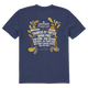 Delta Blue - Mens Flannel Jam 24 Lineup Short Sleeve Premium Tee