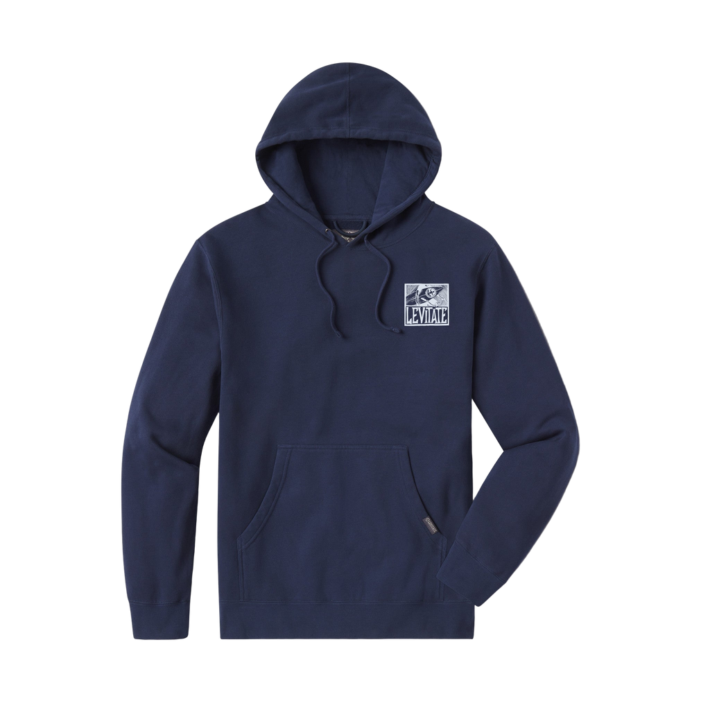 Block Print Surfer Hoodie