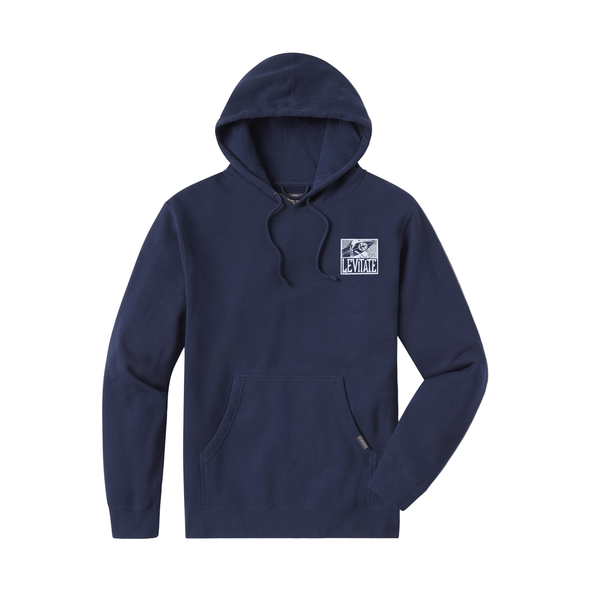 Block Print Surfer Hoodie