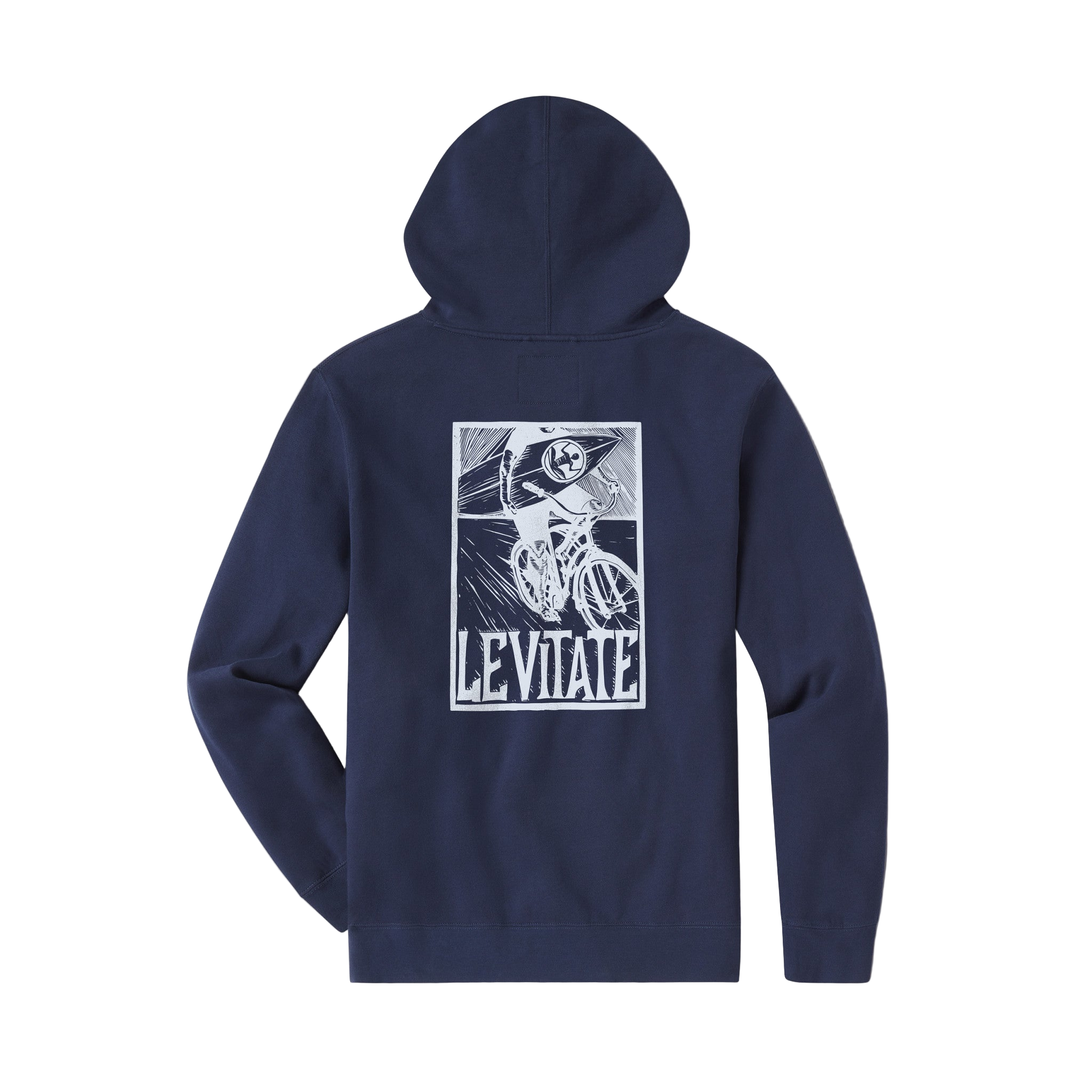 Block Print Surfer Hoodie