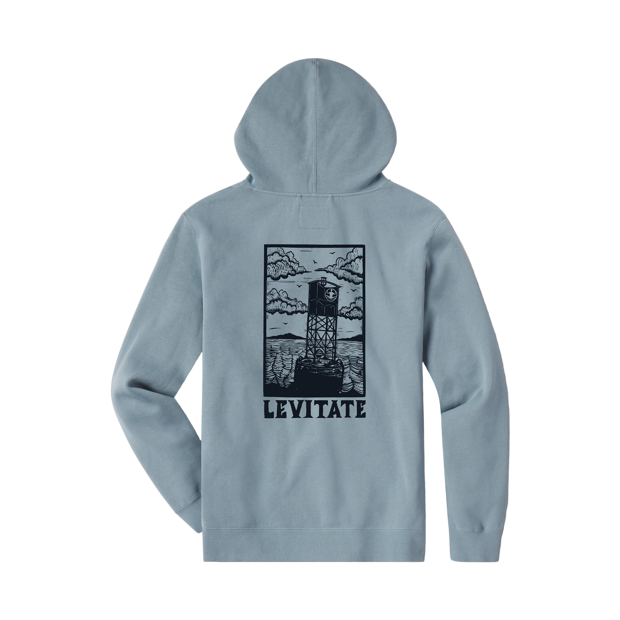 Block Print Buoys Hoodie