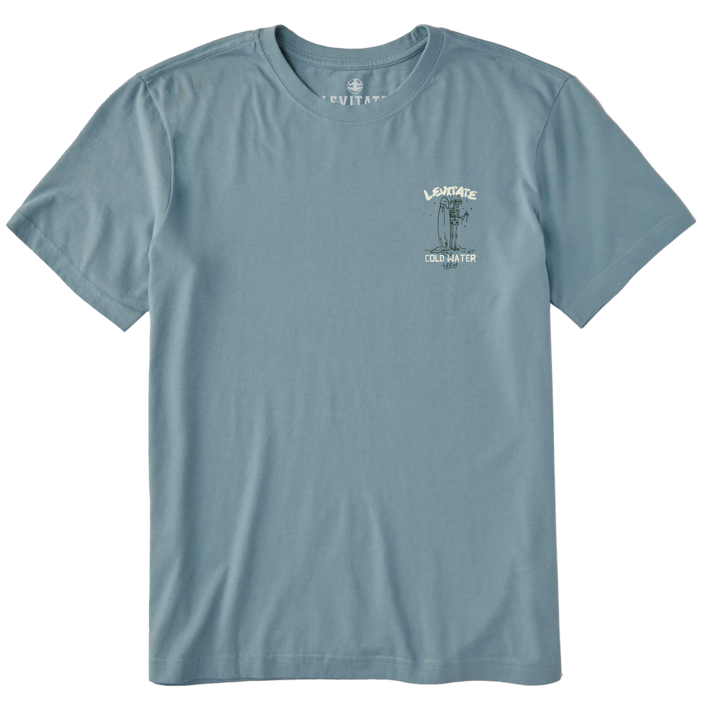 Men's Cold Water Crew Short Sleeve Premium Tee - Levitate