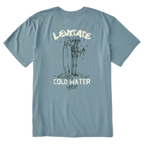 Men's Cold Water Crew Short Sleeve Premium Tee - Levitate