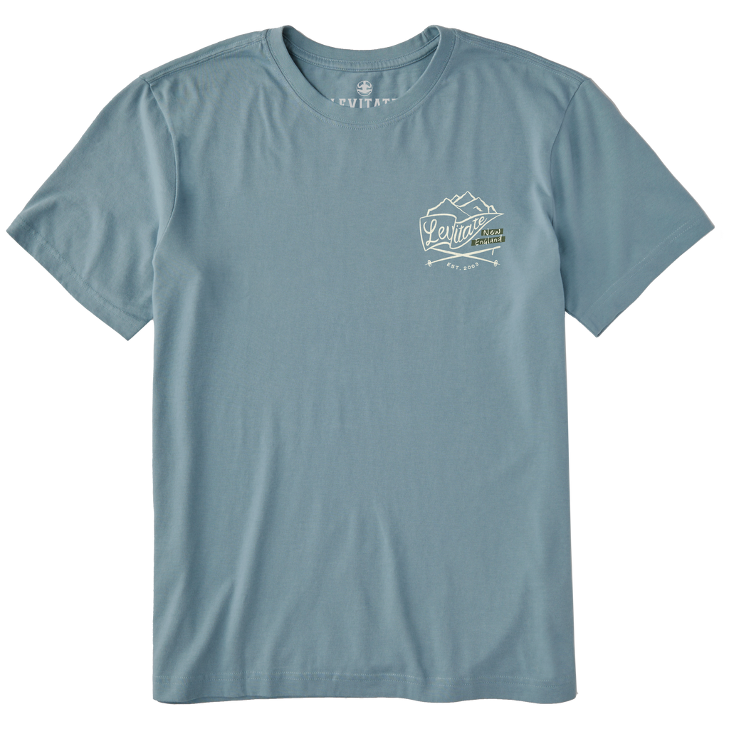 Men's Burgee Ski Short Sleeve Premium Tee - Levitate