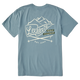 Walden Blue - Men's Burgee Ski Short Sleeve Premium Tee