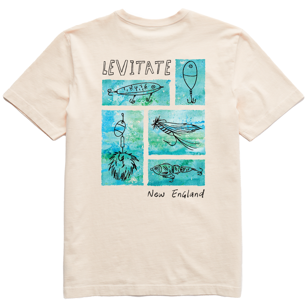Men's Tacklebox Short Sleeve Premium Tee - Levitate