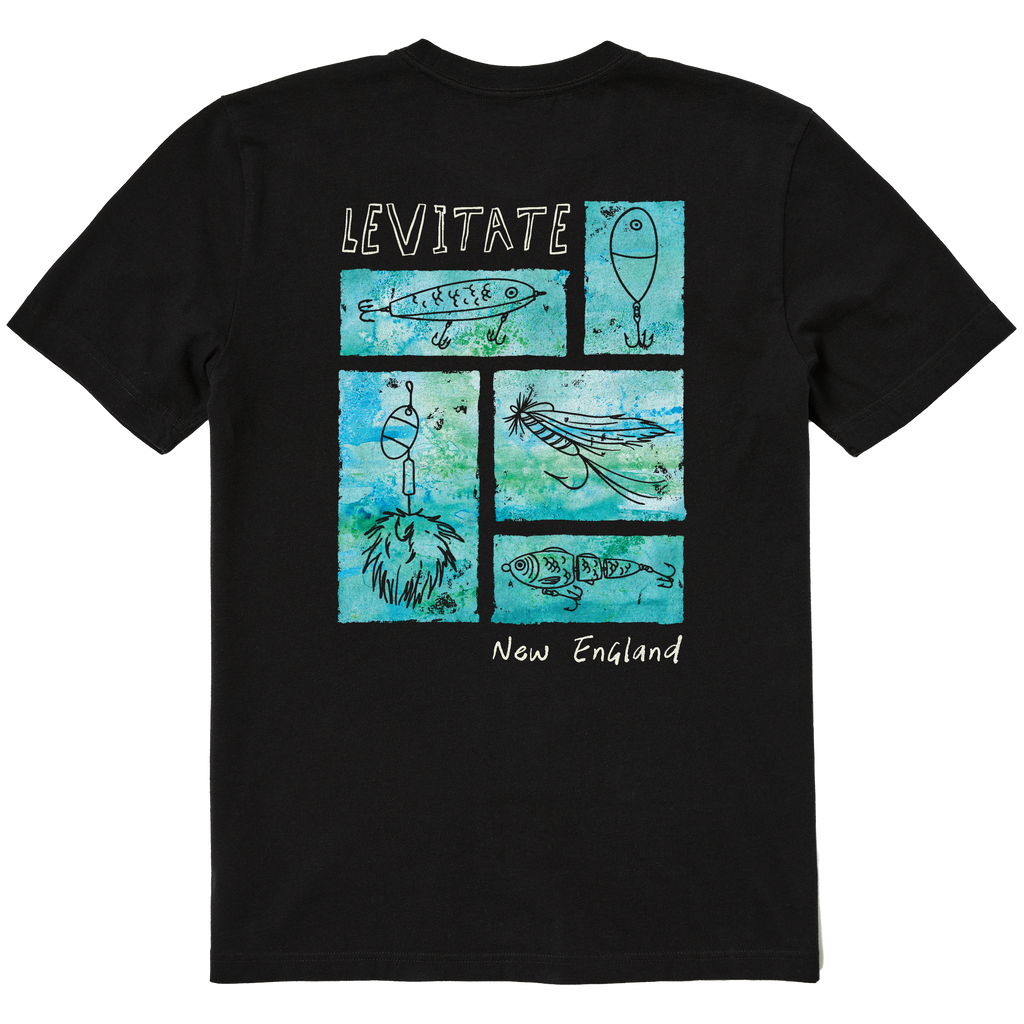 Men's Tacklebox Short Sleeve Premium Tee - Levitate