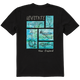 Black - Men's Tacklebox Short Sleeve Premium Tee