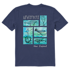 Men's Tacklebox Short Sleeve Premium Tee - Levitate