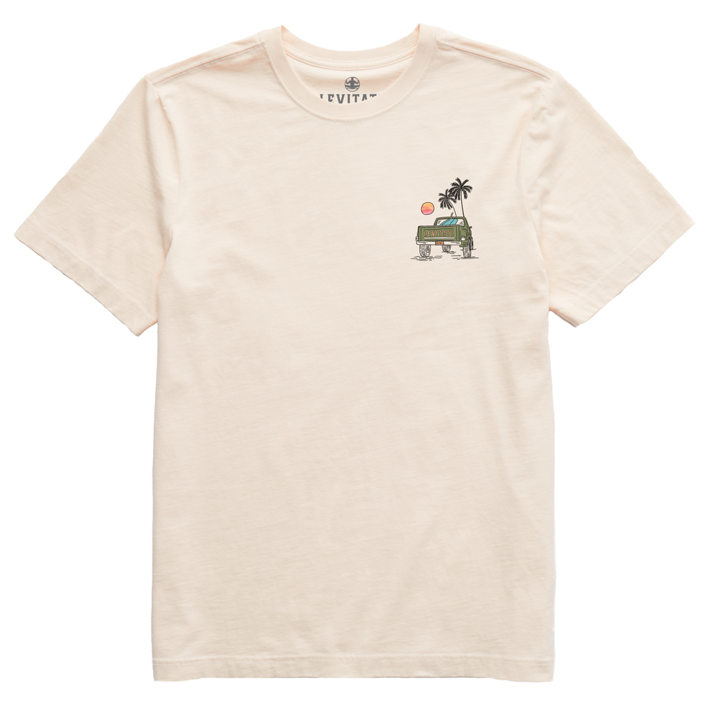 Men's Sunset PickUp Short Sleeve Premium Tee - Levitate