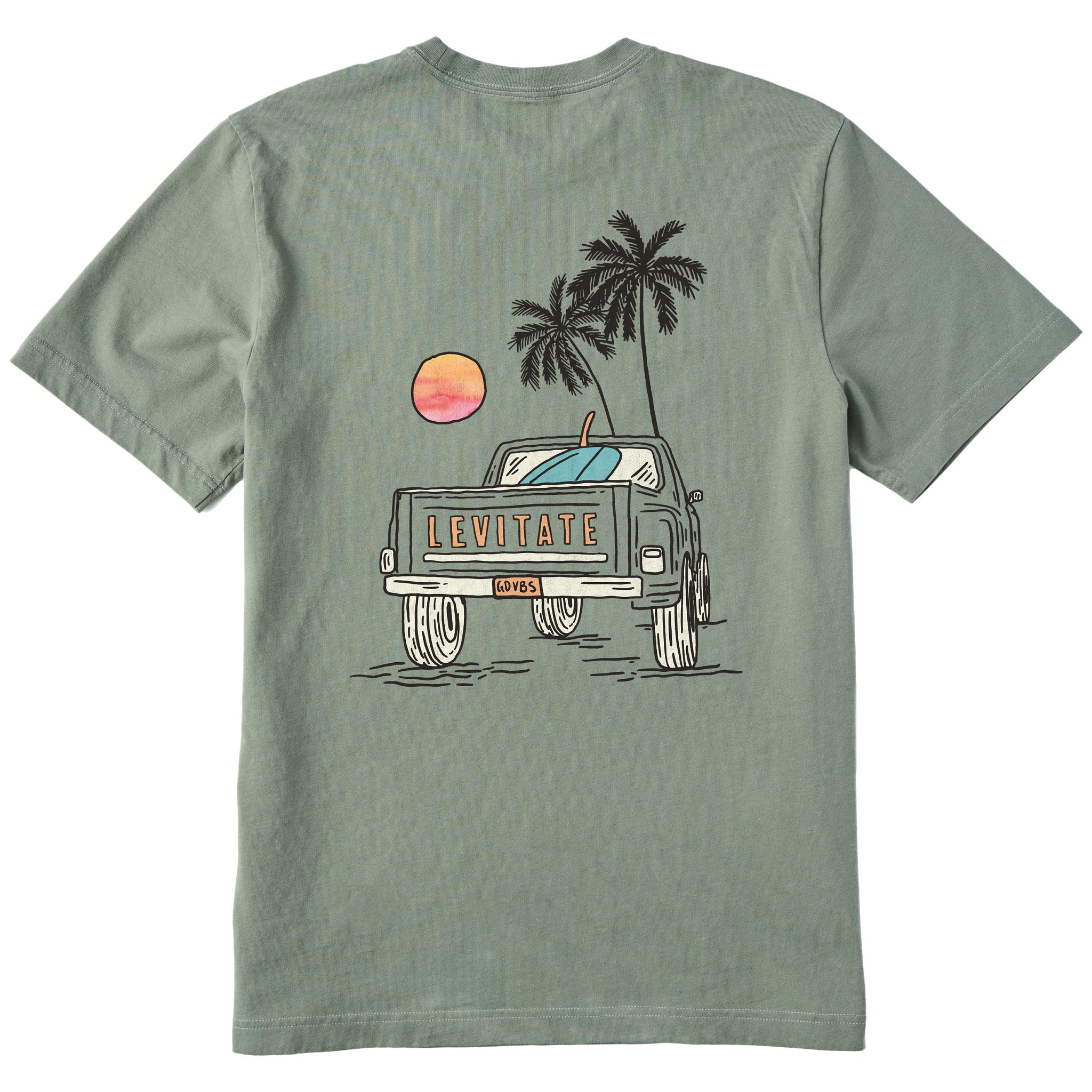 Men's Sunset Pick Up Short Sleeve Premium Tee