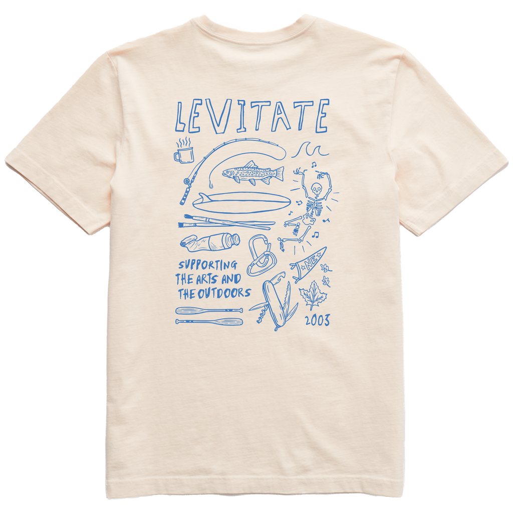Men's Sketchbook Short Sleeve Premium Tee - Levitate