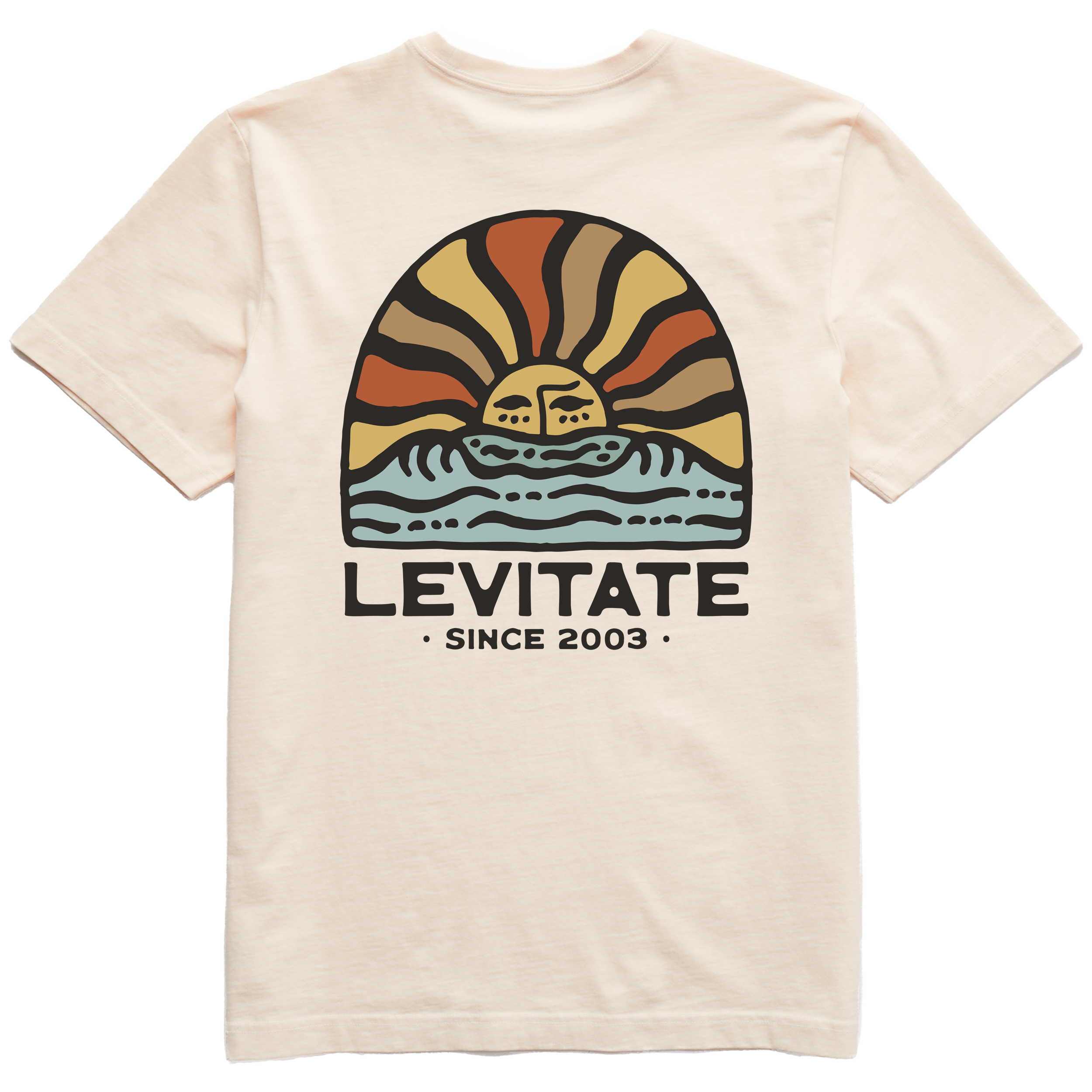 Men's Early Light Short Sleeve Premium Tee - Levitate