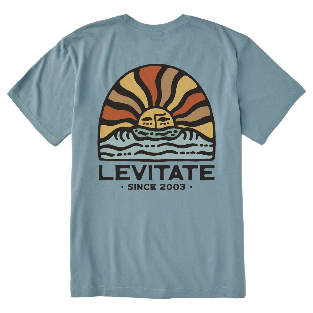 Men's Early Light Short Sleeve Premium Tee - Levitate