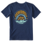Delta Blue - Kid's Sunrise Waves Short Sleeve Premium Tee