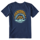 Delta Blue - Kid's Sunrise Waves Short Sleeve Premium Tee