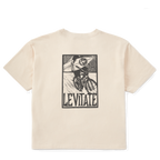 Women's Block Print Surfer Short Sleeve Premium Tee - Levitate