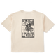 Alabaster - Women's Block Print Surfer Short Sleeve Premium Tee