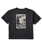 Women's Block Print Surfer Short Sleeve Premium Tee - Levitate