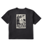 Black - Women's Block Print Surfer Short Sleeve Premium Tee