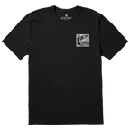 Men's Block Print Surfer Short Sleeve Premium Tee - Levitate