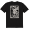 Black - Men's Block Print Surfer Short Sleeve Premium Tee