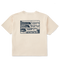 Alabaster - Women's Block Print Waves Short Sleeve Premium Tee