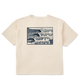 Alabaster - Women's Block Print Waves Short Sleeve Premium Tee
