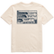 Alabaster - Men's Block Print Waves Short Sleeve Premium Tee