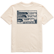 Alabaster - Men's Block Print Waves Short Sleeve Premium Tee