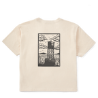 Women's Block Print Buoys Short Sleeve Premium Tee - Levitate