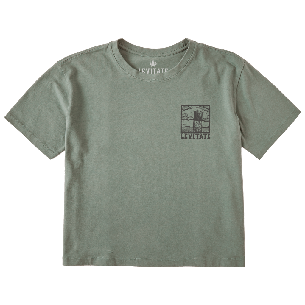 Women's Block Print Buoys Short Sleeve Premium Tee - Levitate