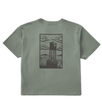 Women's Block Print Buoys Short Sleeve Premium Tee - Levitate