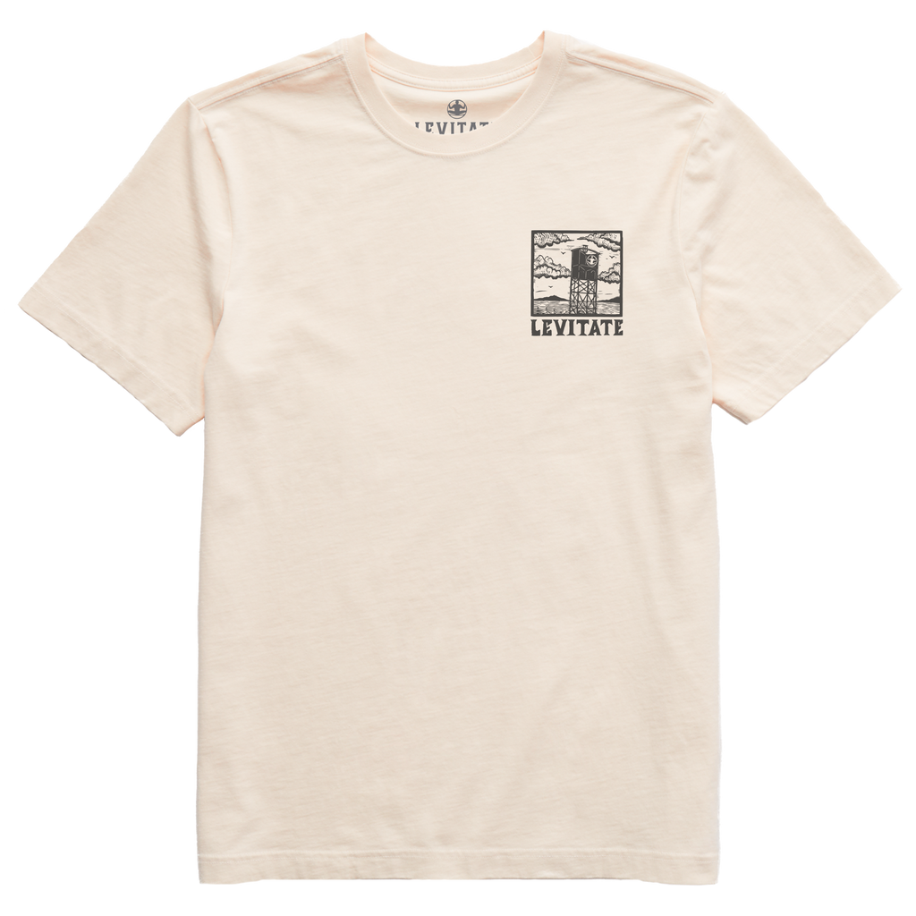 Men's Block Print Buoys Short Sleeve Premium Tee - Levitate