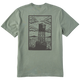 Eucalyptus - Men's Block Print Buoys Short Sleeve Premium Tee