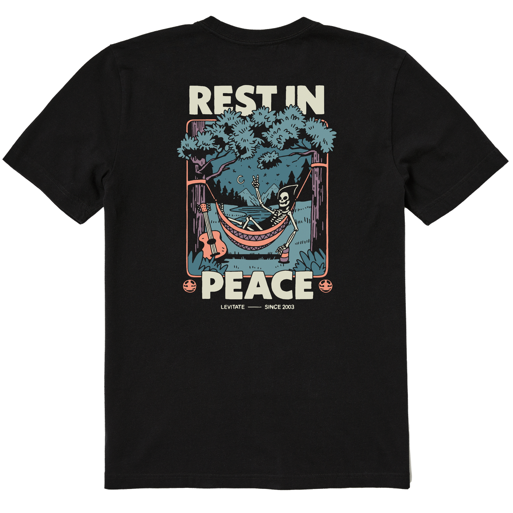 Men's Rest In Peace Short Sleeve Premium Tee - Levitate
