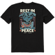 Black - Men's Rest In Peace Short Sleeve Premium Tee