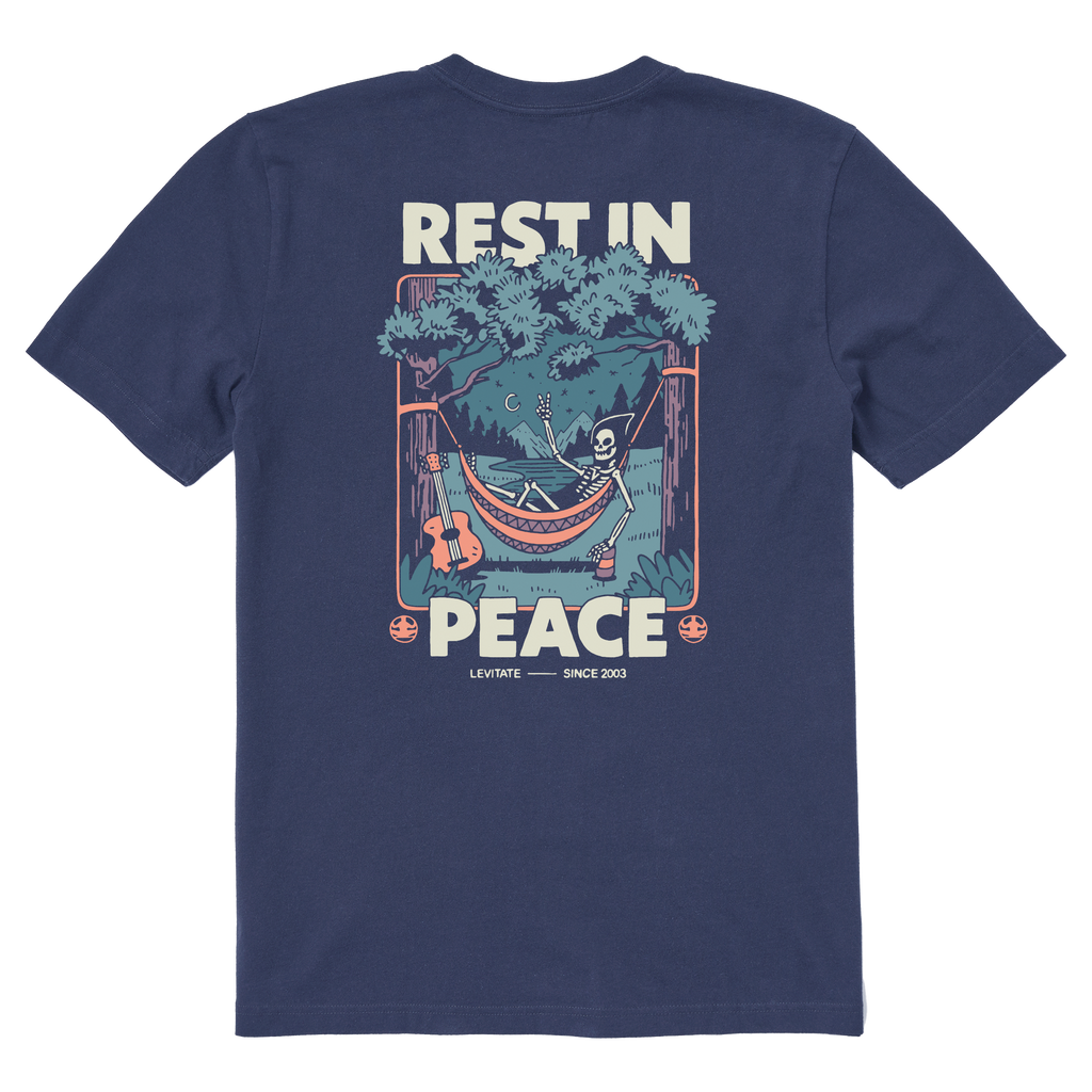 Men's Rest In Peace Short Sleeve Premium Tee - Levitate