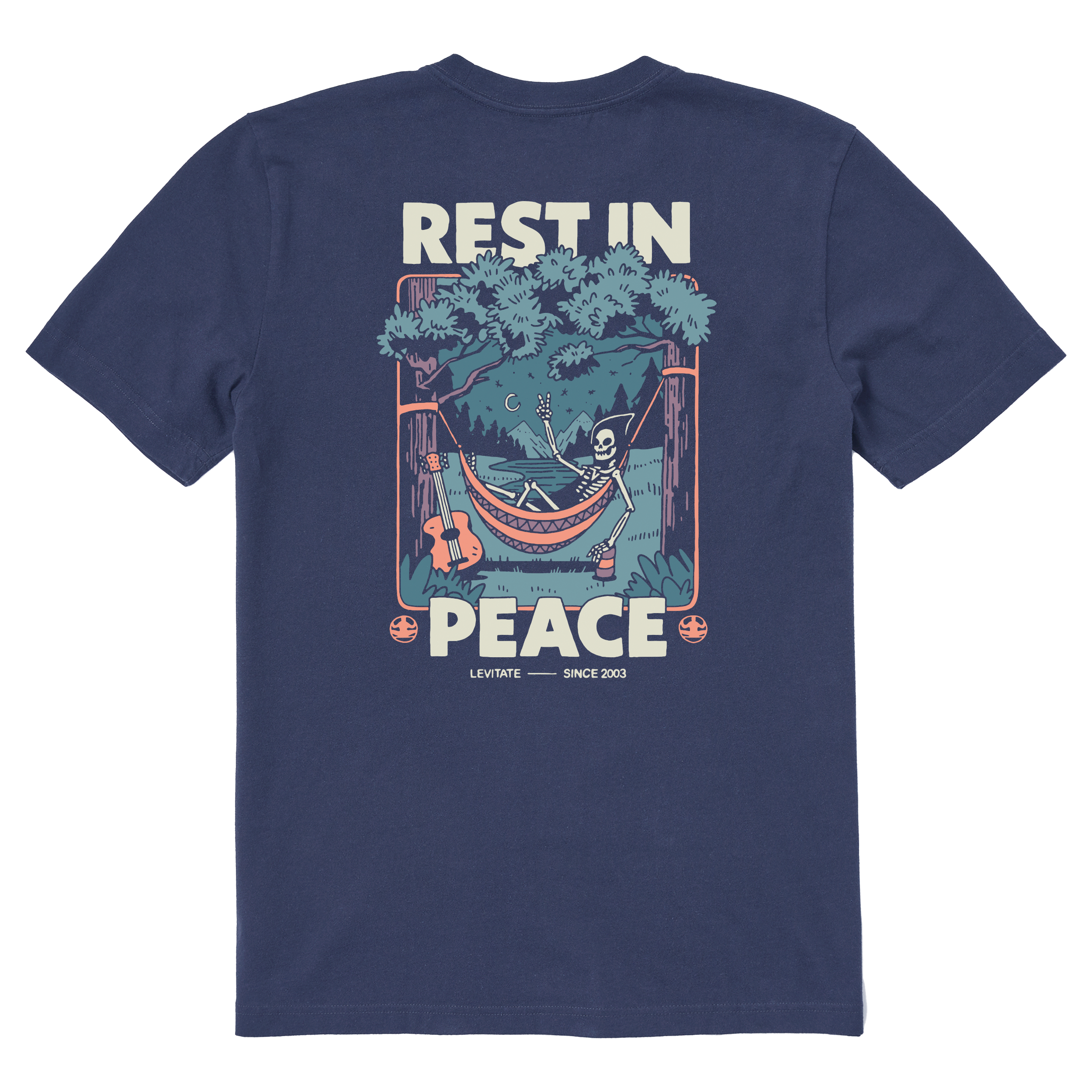 Men's Rest In Peace Short Sleeve Premium Tee - Levitate