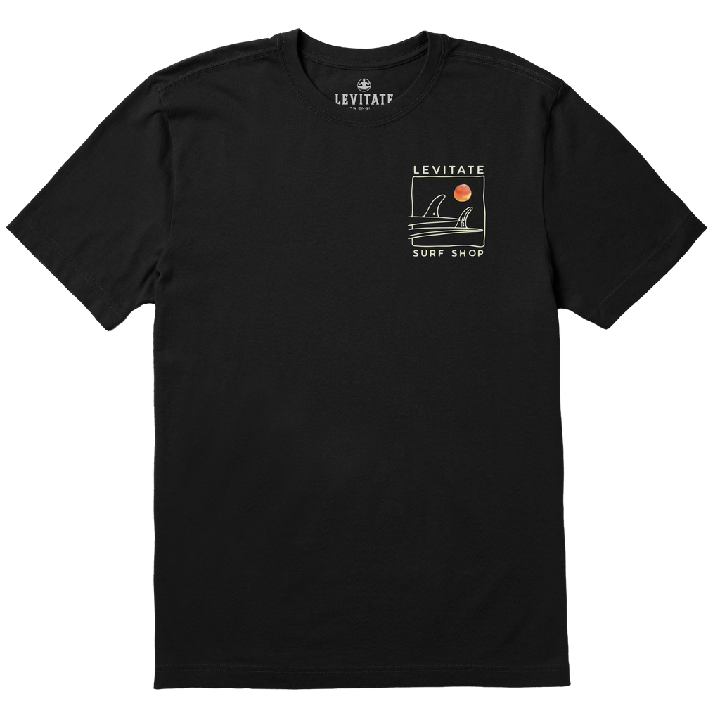 Men's Golden Fins Short Sleeve Premium Tee - Levitate