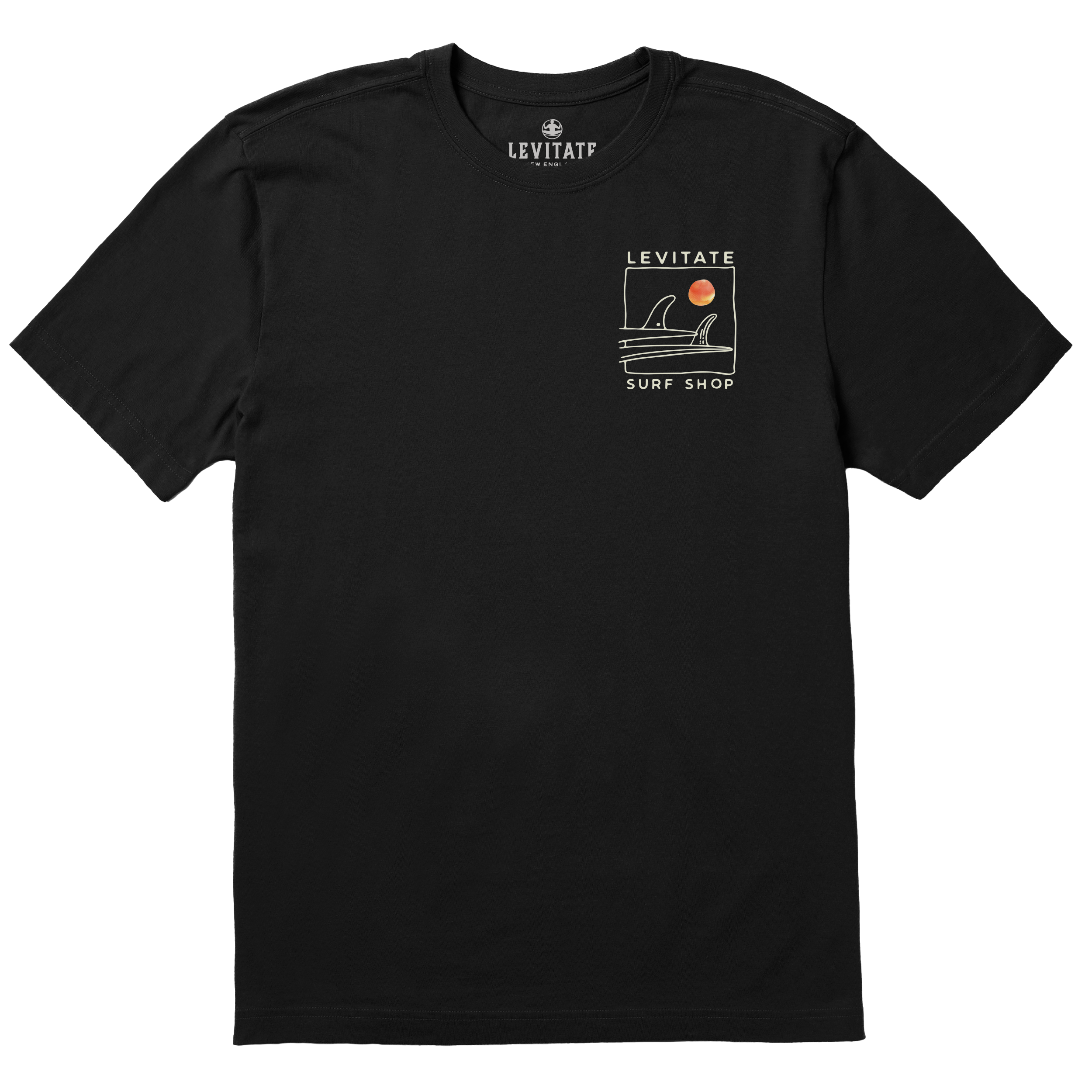 Men's Golden Fins Short Sleeve Premium Tee - Levitate